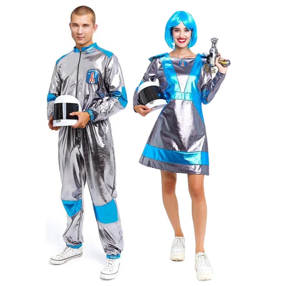 Disfraces en Pareja de Viajero Galáctico Astronautas Disfraces Simon