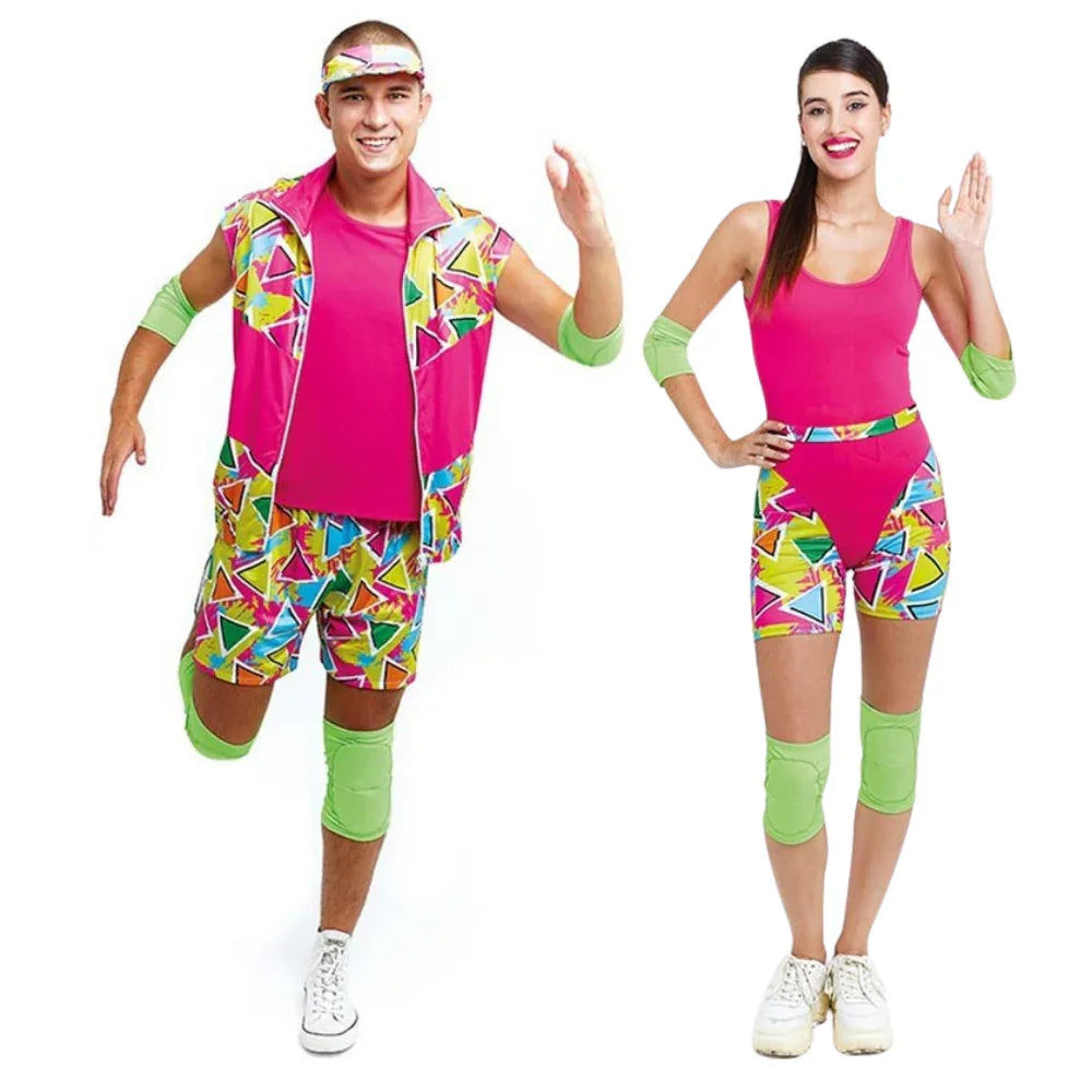 Disfraces en Pareja de Barbie y Ken Años 80 Barbie Disfraces Simon