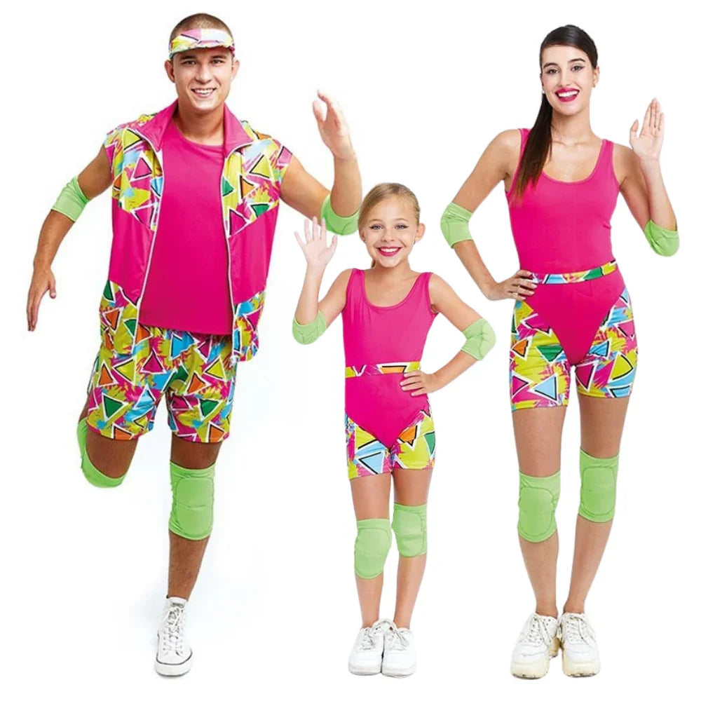 Disfraces para Grupo de Ken y Barbie Años 80 Barbie Disfraces Simon