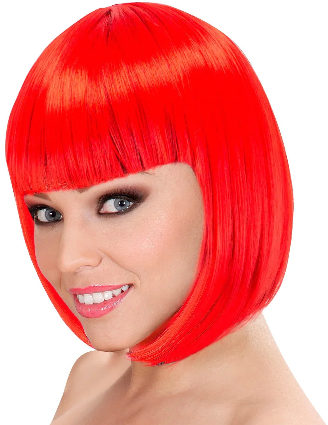 Peluca Roja de Media Melena COMPLEMENTOS Widmann