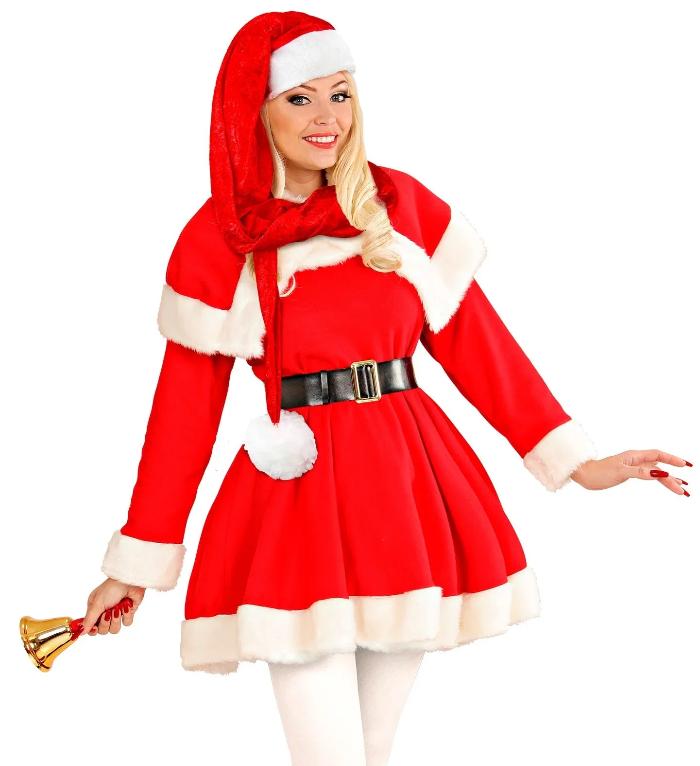 Gorro de Papa Noel Super Largo Navidad Widmann