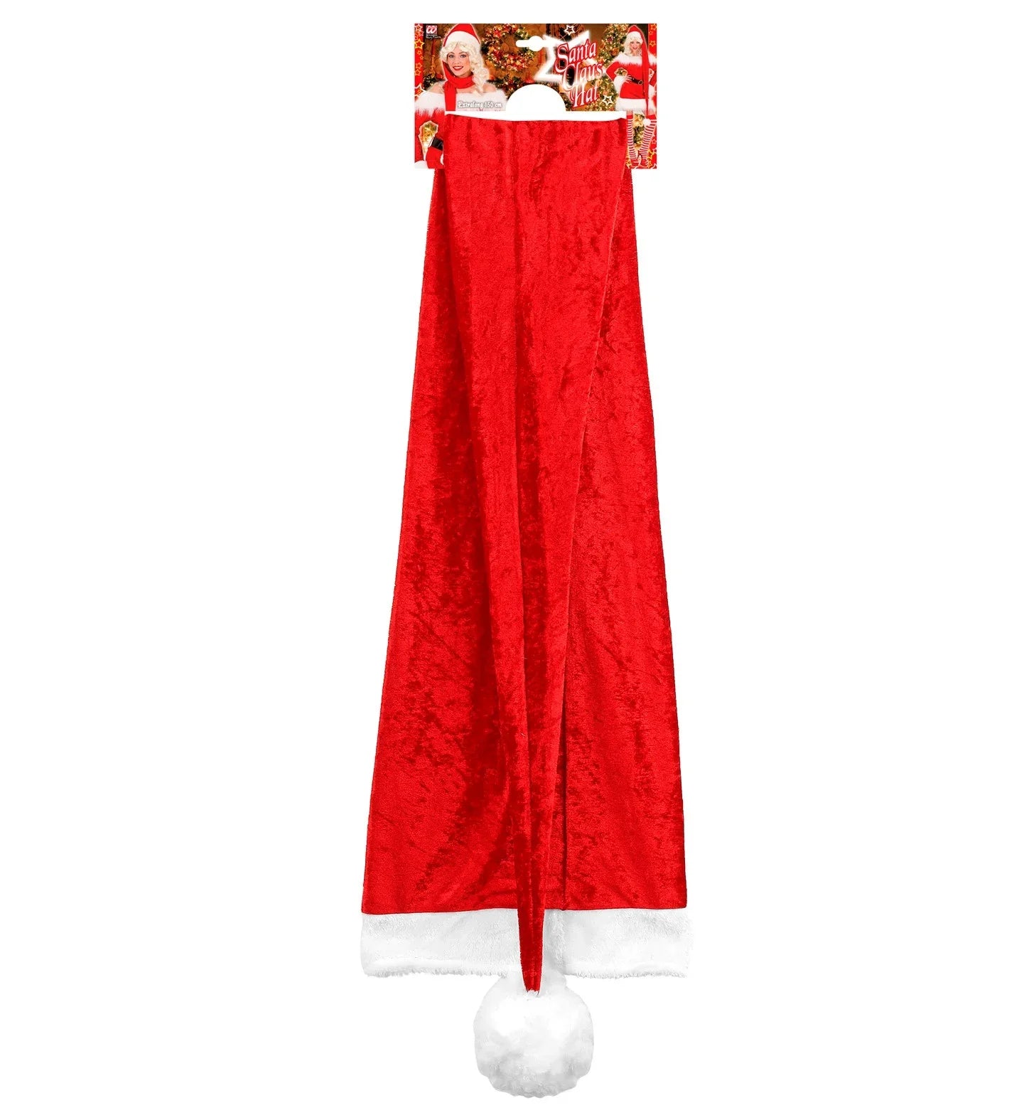 Gorro de Papa Noel Super Largo Navidad Widmann