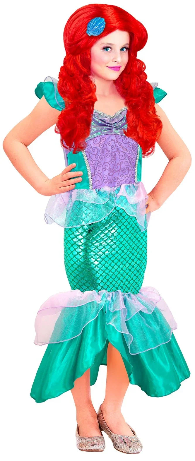 Disfraz de Sirenita para Niña La Sirenita Widmann