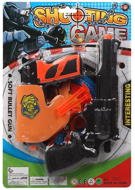 Kit de Pistolas de Policía Infantil Complementos Polis y Presos Atosa