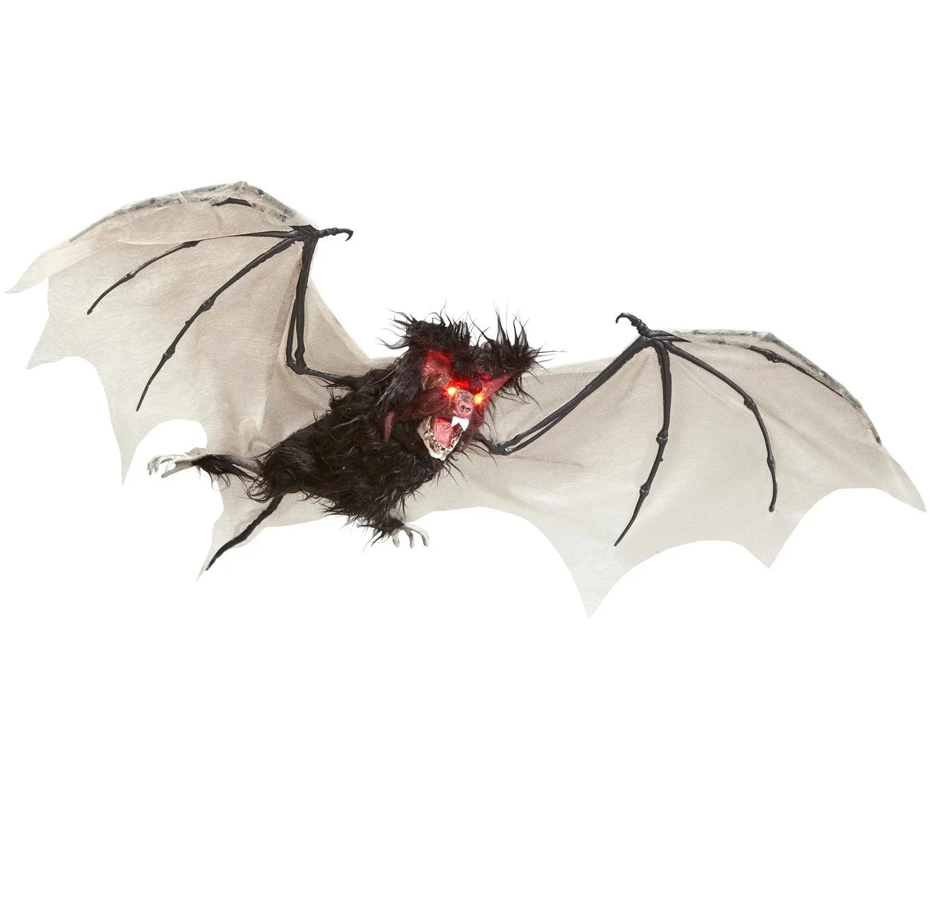 Murciélago de Decoración con Luces en los Ojos Decoración Halloween Widmann