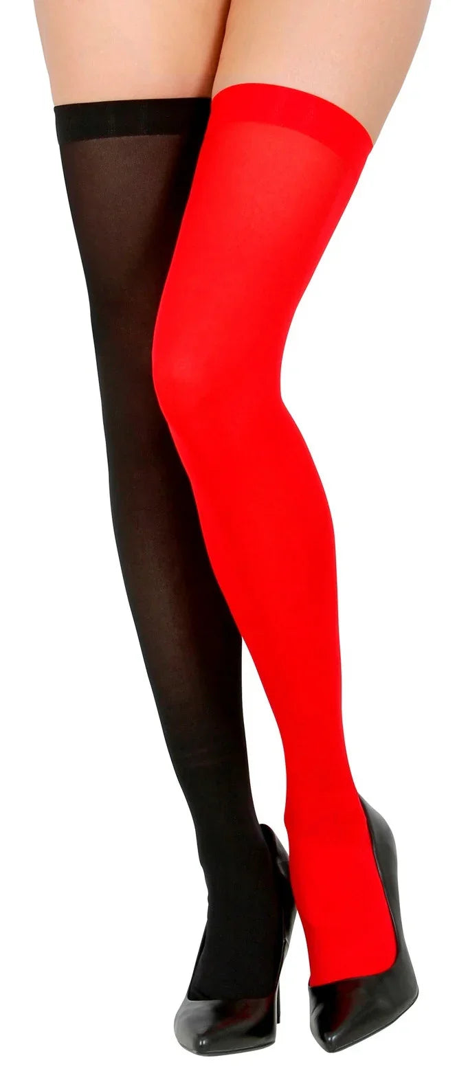 Medias Rojas y Negras para Adulto Medias y Pantys Widmann