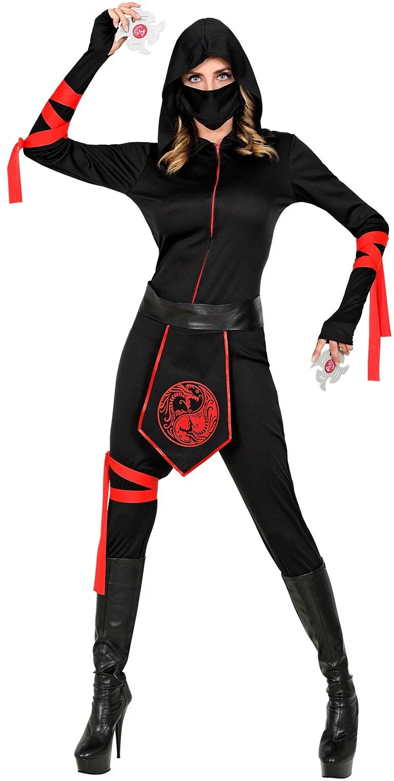 Disfraz de Luchadora Ninja para Mujer Ninjas Widmann