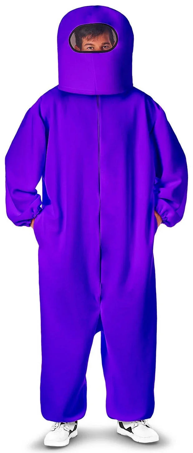 Disfraz de Among Us Morado para Adulto Among Us Viving