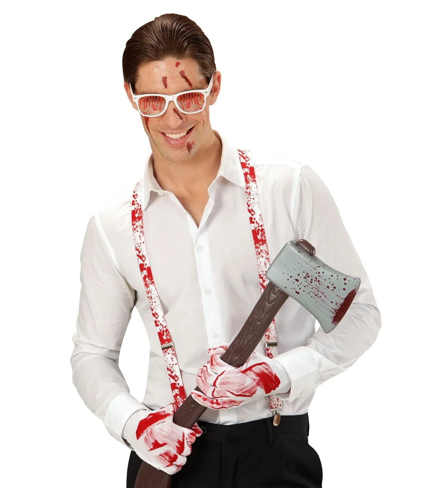 Guantes Blancos con Sangre para Adulto Guantes Widmann