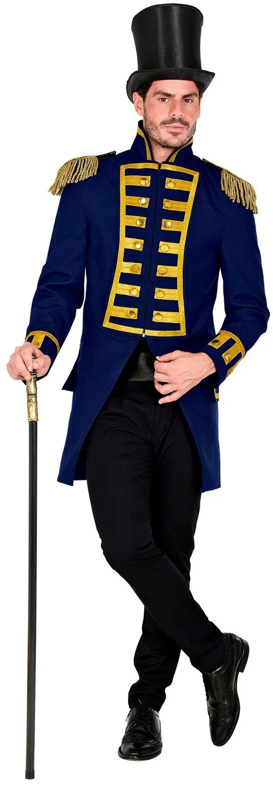 Chaqueta Azul con Pechera Dorada para Hombre Chaquetas, Chalecos y Camisas Widmann