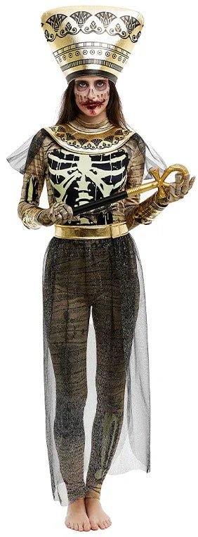 Disfraz de Momia Faraona para Mujer Momias Partilandia