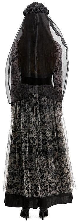 Disfraz de Novia Sátanica para Mujer Novias Cadáver Partilandia