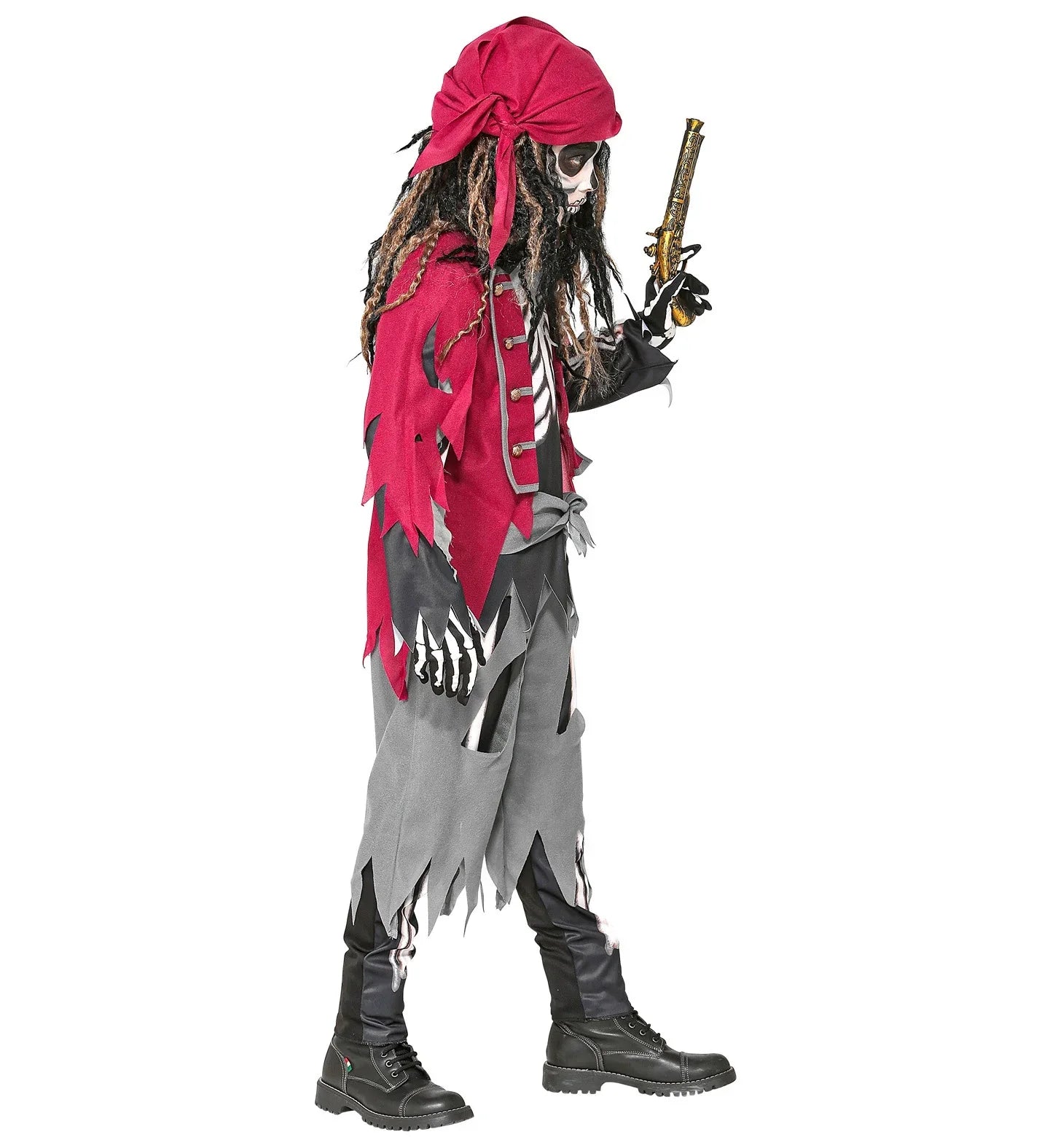 Disfraz de Esqueleto Bucanero para Niño Piratas Infantiles Widmann