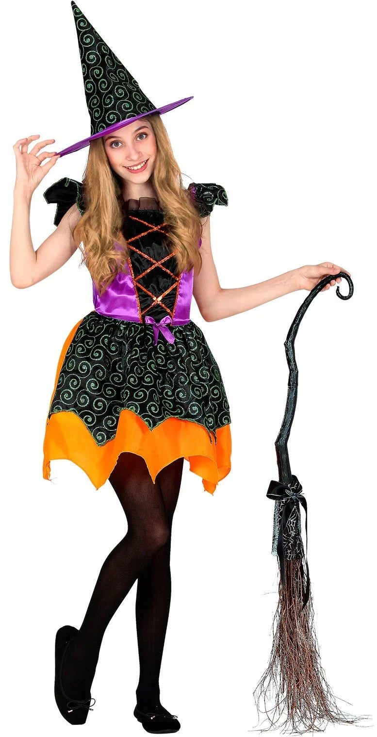 Disfraz de Bruja Estampado Infantil Brujas Widmann