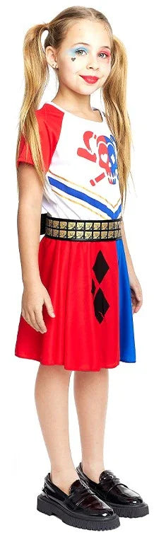 Disfraz de Animadora Harley Villana para Niña Animadoras Partilandia