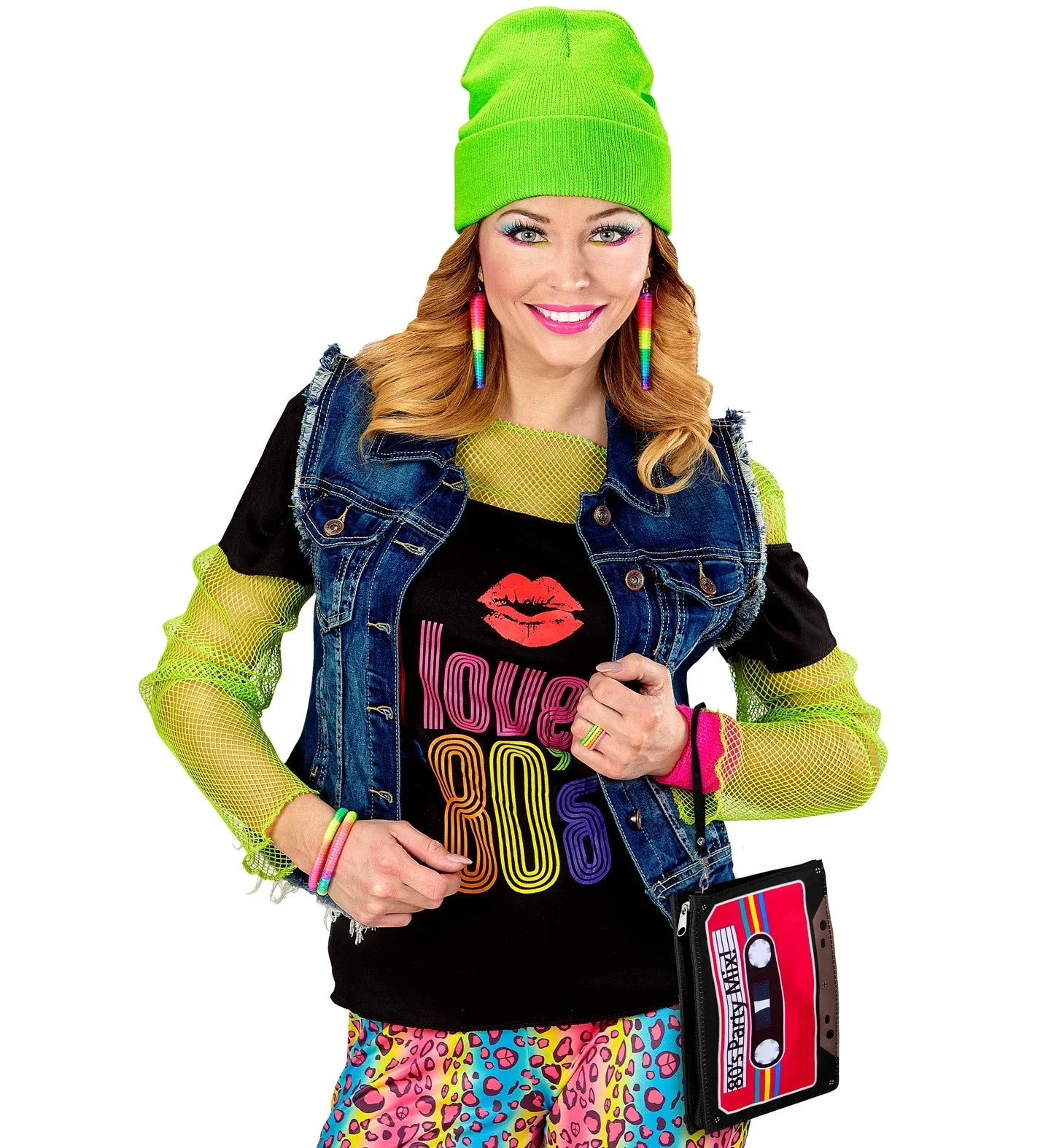 Bolso de Cinta de Cassette Ochentero Complementos Años 60, 70, 80 Widmann