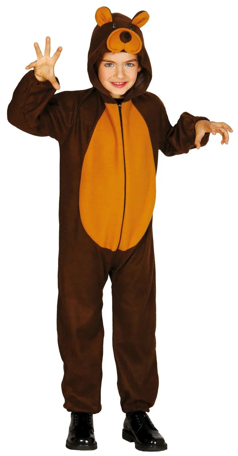 Disfraz de Oso del Bosque para Niño Oso Pardo Guirca