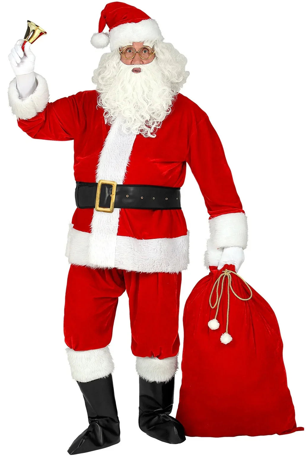 Disfraz de Papá Noel Profesional para Adulto Papa Noel y Mama Noel Widmann