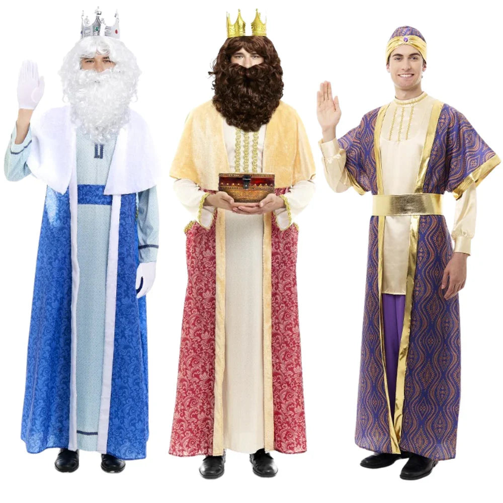Disfraces para Grupo de Rey Melchor, Gaspar y Baltasar Reyes Magos Disfraces Simon