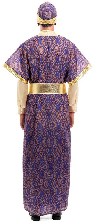 Disfraz de Rey Baltasar para Hombre Reyes Magos Partilandia