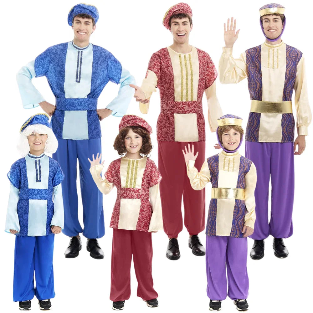 Disfraces para Grupo de Pajes de Melchor, Gaspar y Baltasar Pajes Reales Disfraces Simon