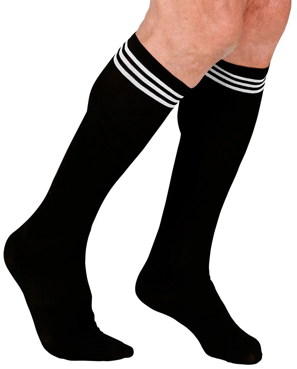 Calcetines Deportivos Negros Altos Medias y Pantys Widmann