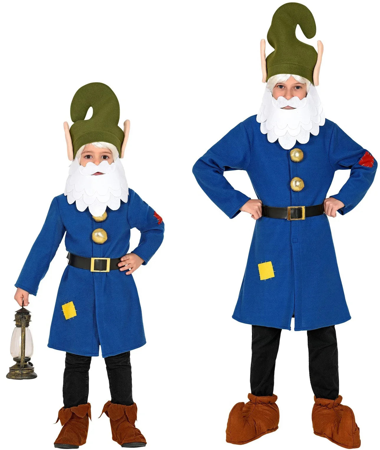 Disfraz de Enanito de Blancanieves Azul para Niño Enanitos Widmann