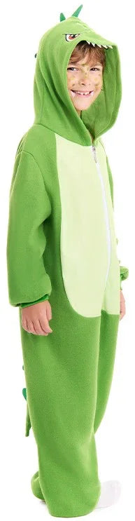 Disfraz de Dinosaurio Furioso Verde Infantil Dragón y Dinosaurio Partilandia