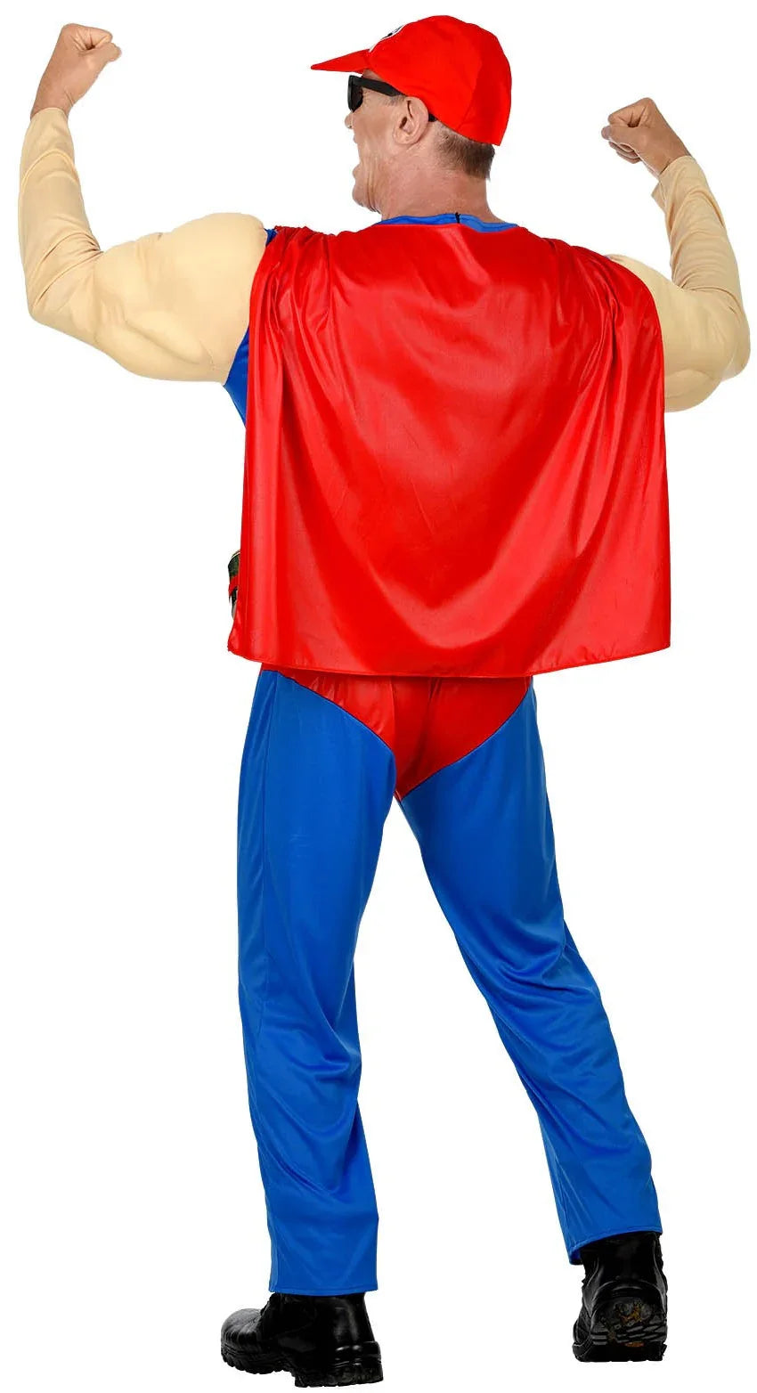 Disfraz de Beerman Musculoso para Hombre Superhéroes Widmann