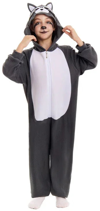 Disfraz de Mapache Infantil Animales Infantiles Partilandia