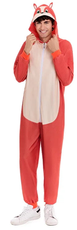 Disfraz de Ardilla Divertida para Adulto Animal Partilandia