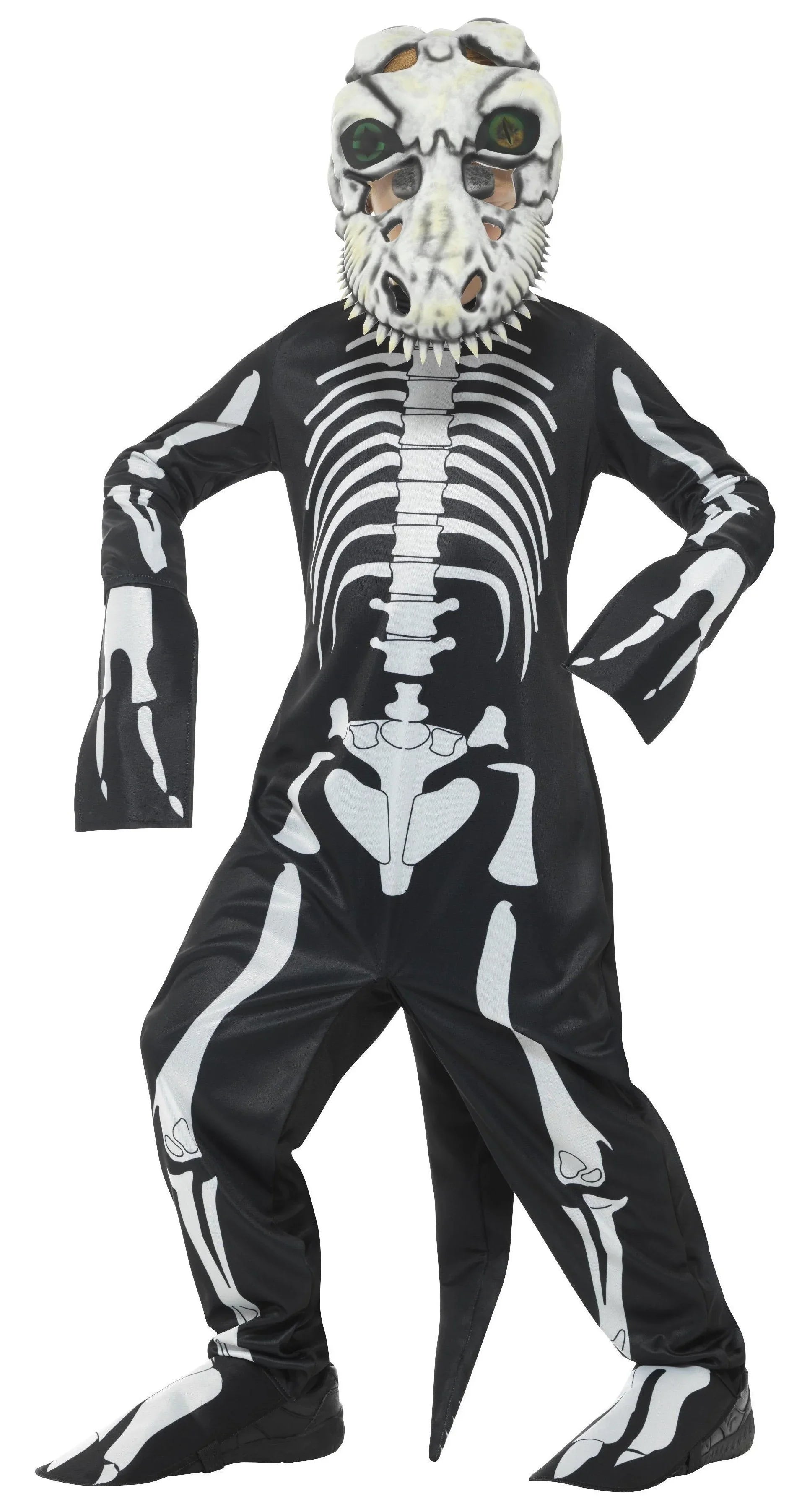 Disfraz de Tiranosaurio Esqueleto para Niño Esqueletos Smiffys