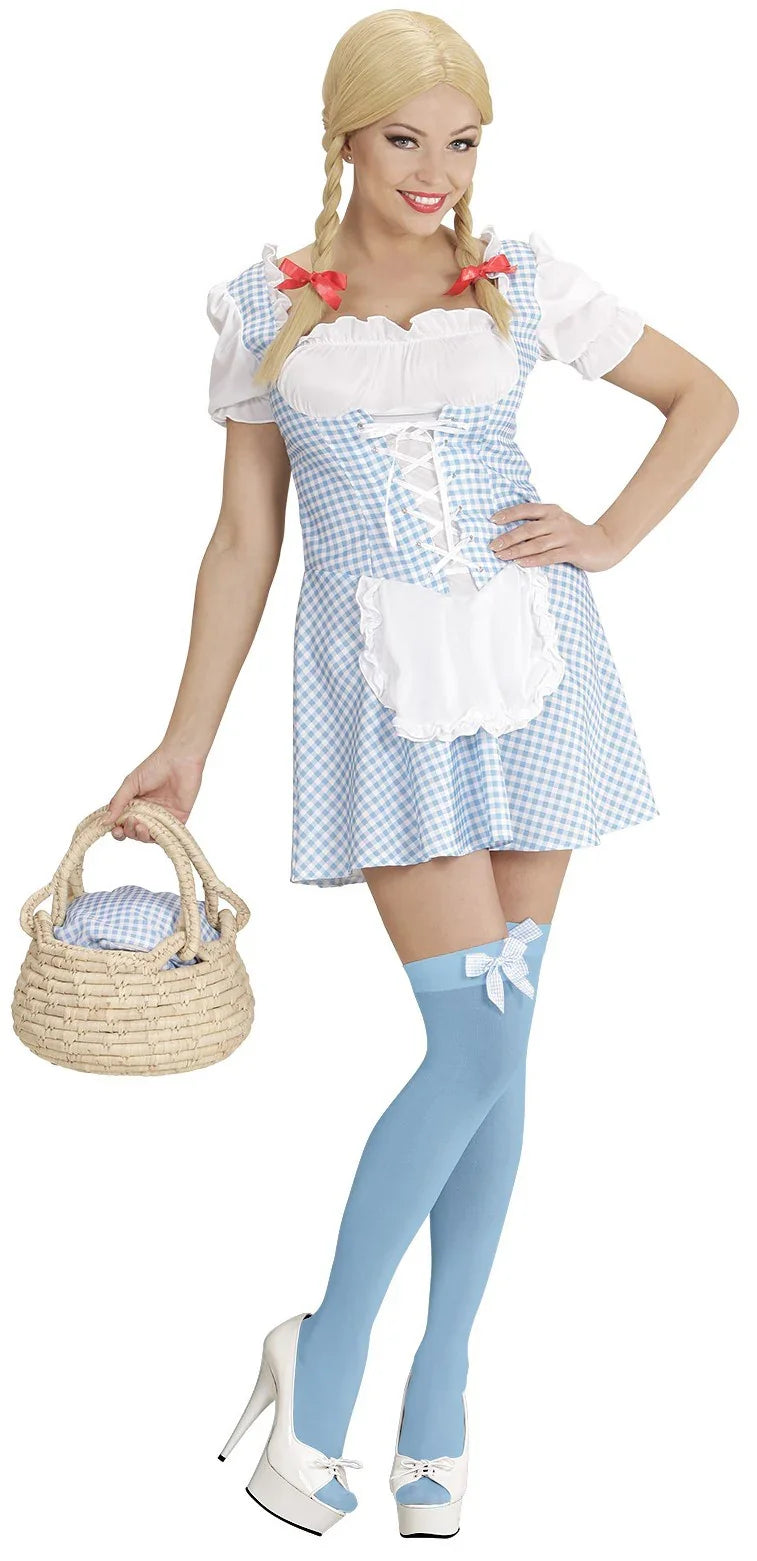 Disfraz de Tirolesa Azul Cielo para Mujer Tiroleses Oktoberfest Widmann