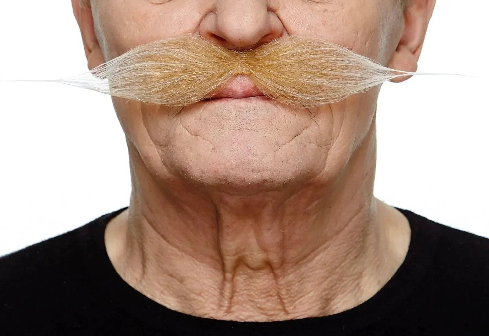 Bigote Rubio de Puntas Largas Barbas y Bigotes Viving