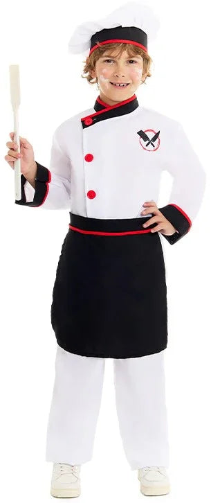 Disfraz de Chef Elegante Infantil Cocineros Infantiles Partilandia