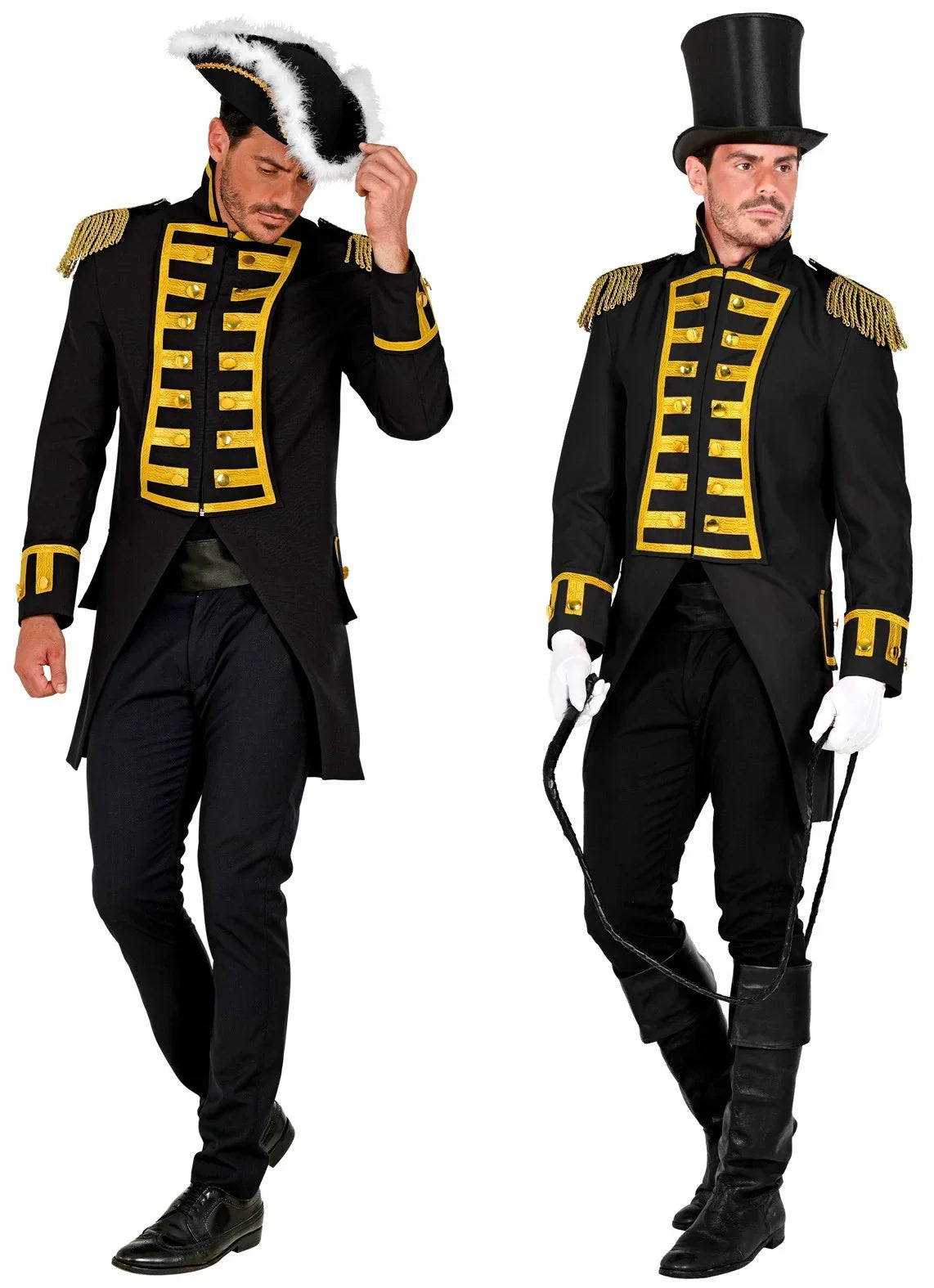 Chaqueta Negra con Pechera Dorada para Hombre Chaquetas, Chalecos y Camisas Widmann