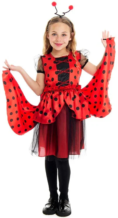 Disfraz de Mariquita con Alas para Niña Mariquita Partilandia