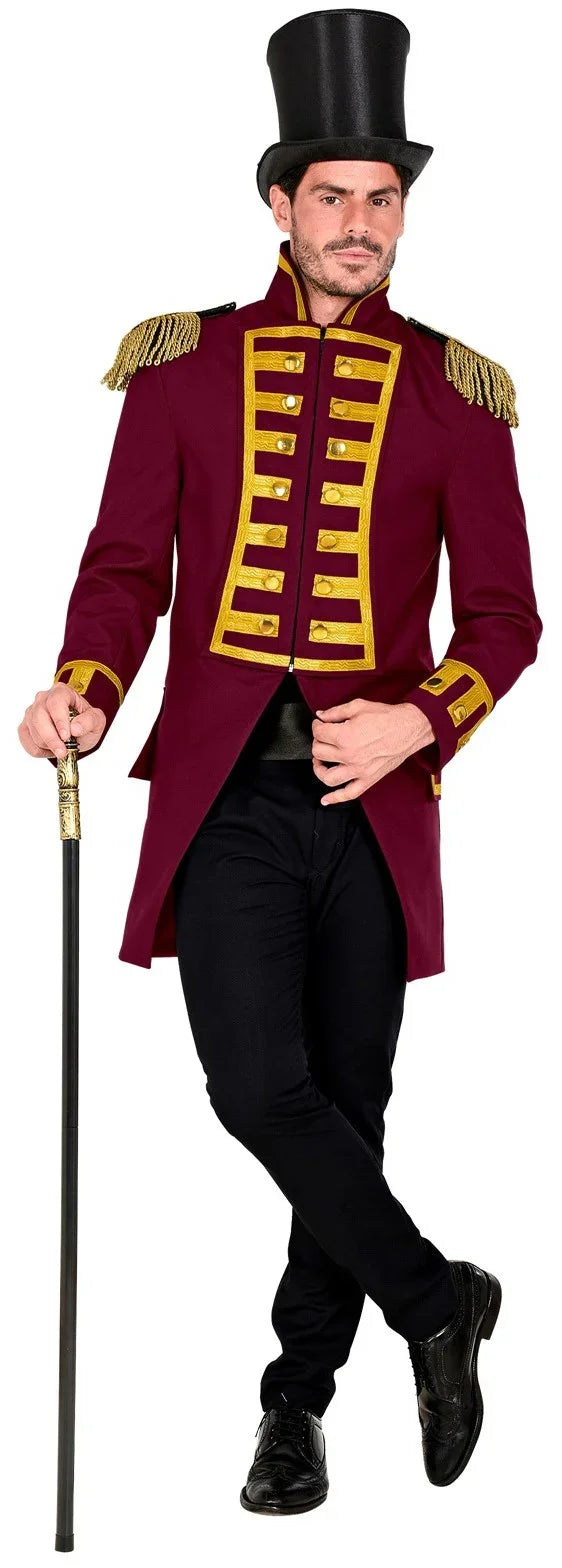 Chaqueta Granate con Pechera Dorada para Hombre Chaquetas, Chalecos y Camisas Widmann