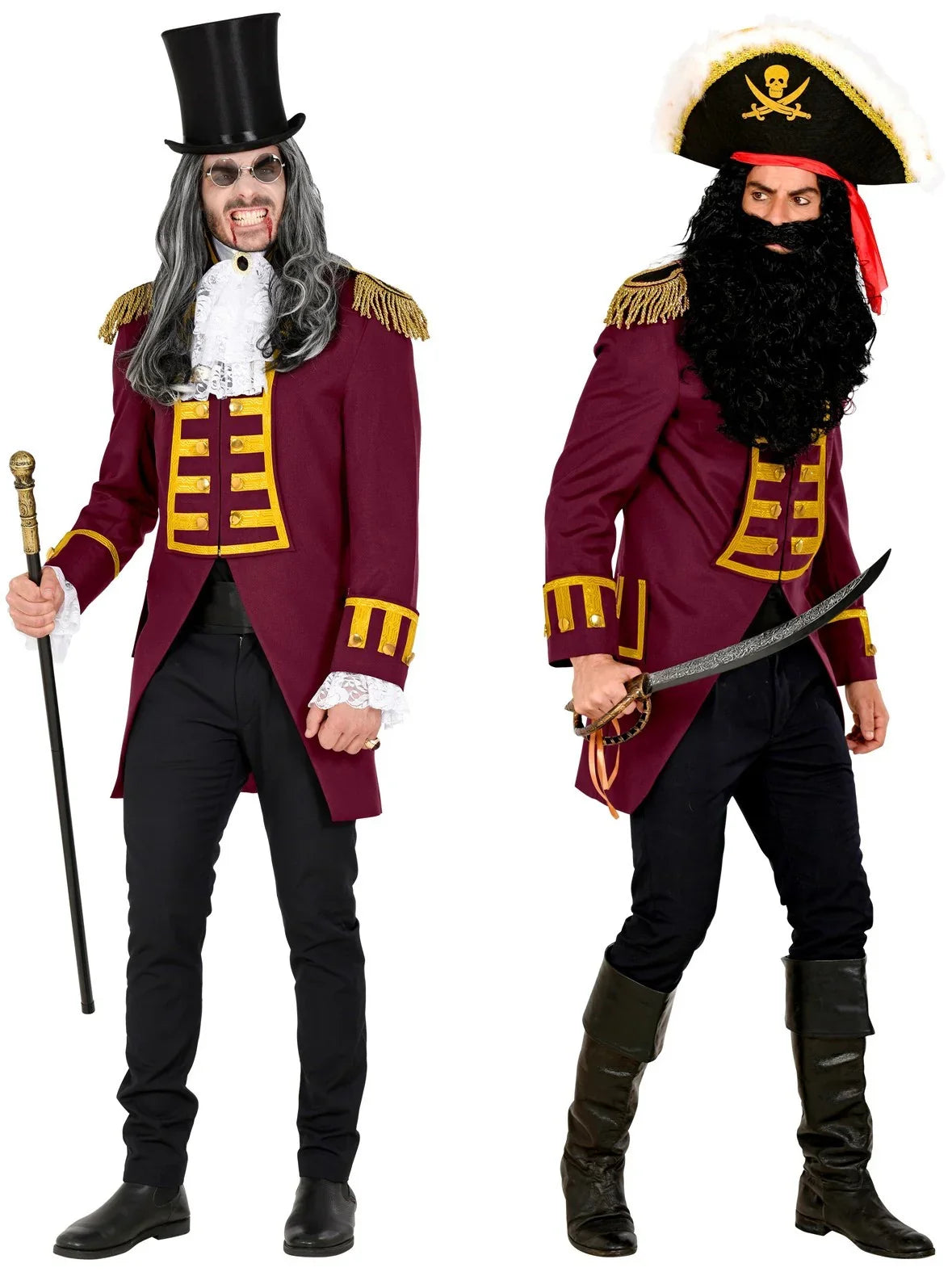 Chaqueta Granate con Pechera Dorada para Hombre Chaquetas, Chalecos y Camisas Widmann