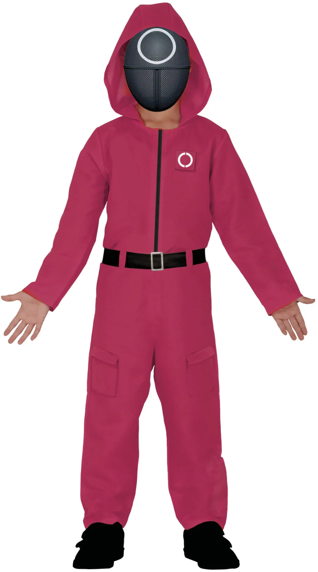 Disfraz Mono Rojo de El Juego del Calamar Infantil El Juego del Calamar Guirca