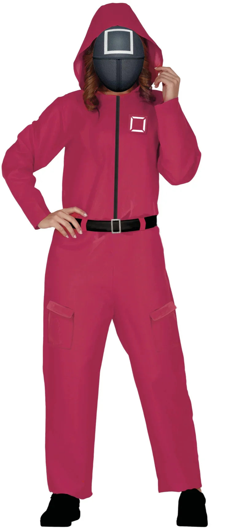 Disfraz Mono Rojo de El Juego del Calamar para Mujer El Juego del Calamar Guirca