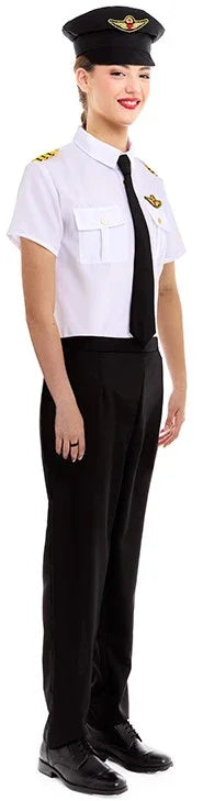 Disfraz de Piloto de Aviación para Adulto Pilotos y Aviadores Partilandia