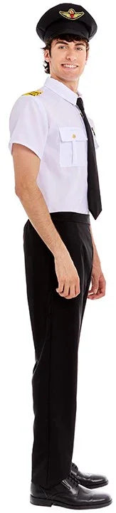 Disfraz de Piloto de Aviación para Adulto Pilotos y Aviadores Partilandia