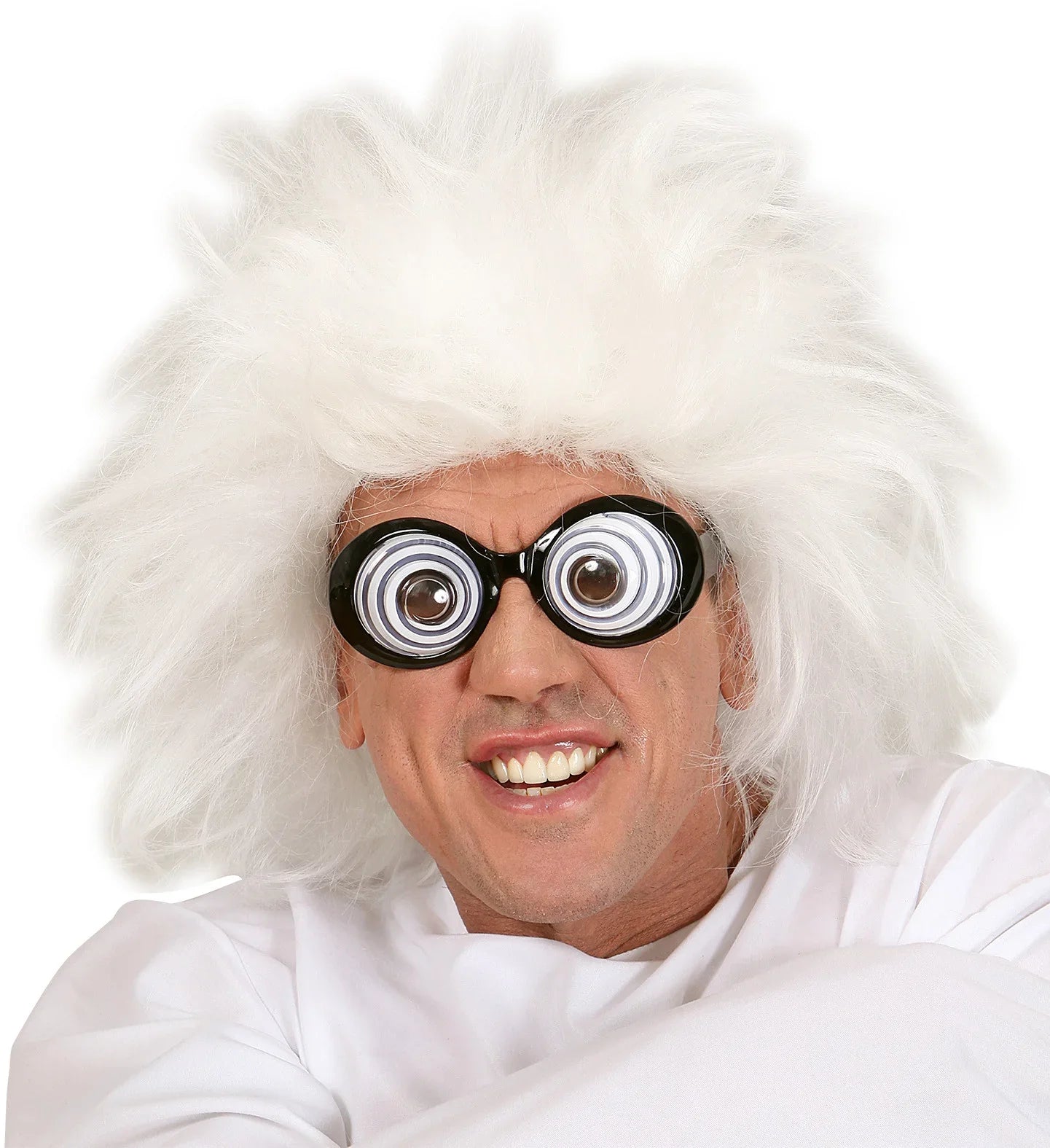 Peluca Blanca Científico Loco COMPLEMENTOS Widmann