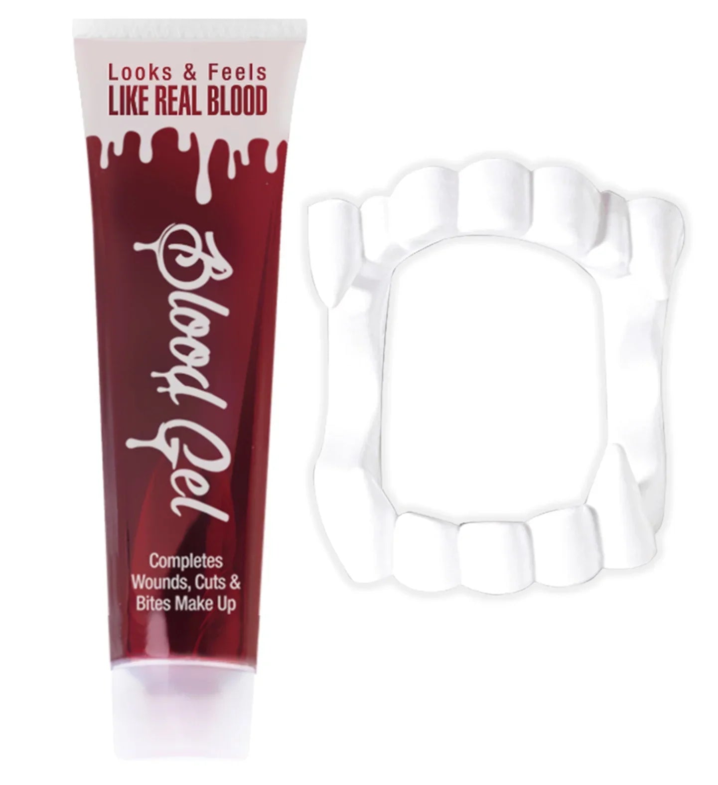 Dentadura con Gel Sangre COMPLEMENTOS Widmann