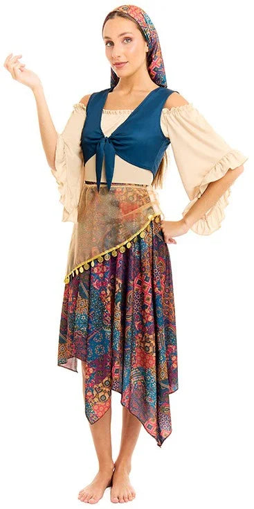 Disfraz de Gitana Zíngara para Mujer Gitanas Partilandia