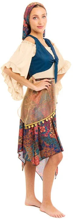 Disfraz de Gitana Zíngara para Mujer Gitanas Partilandia