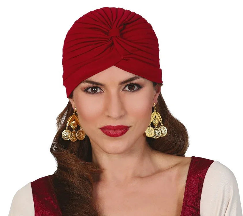 Pendientes Metálicos de Zíngara con Monedas Gitanas Guirca