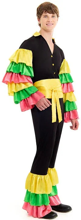 Disfraz de Rumbero Negro para Hombre Rumberos y Caribeños Partilandia