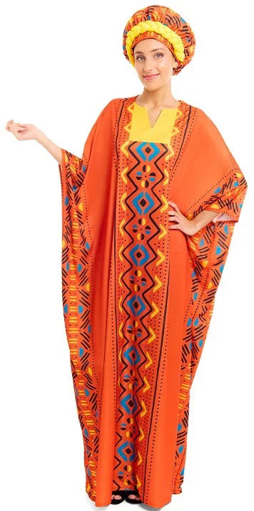 Disfraz de Africana Tradicional para Mujer Africanos Partilandia